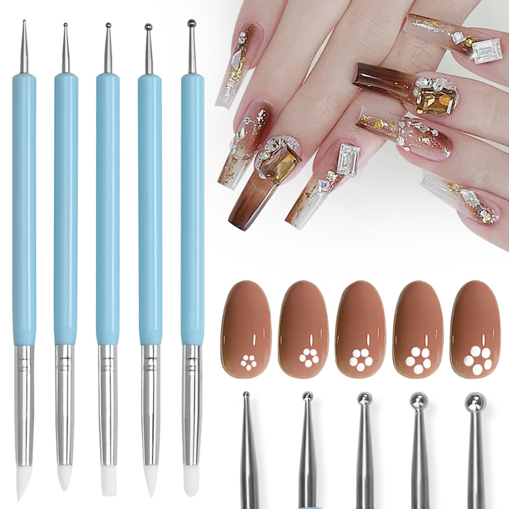 Lot de 1/3/5/6 pinceaux pour n - Nail Fan Brush avis et prix